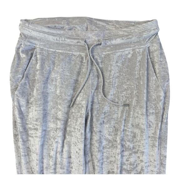 LULULEMON Ready to Crush Lounge Jogger High Rise Pants Chrome Silver Velvet Sz 8 - Picture 5 of 9